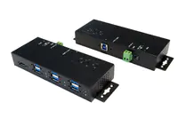 Exsys EX-1189HMVS-3 - 7x USB 3.0 - Metall, - USB 3.2 Gen 1 (3.1 Gen 1) Type-B - USB 2.0 - USB 3.2 Gen 1 (3.1 Gen 1) Type-A - 5000 Mbit/s - Schwarz - Metall - Leistung - USB
