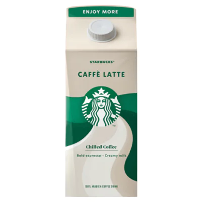 STARBUCKS® Caffè Latte 6 x 750 ml./Pack. STARBUCKS® Caffè Latte 6 x 750 ml./Pack.