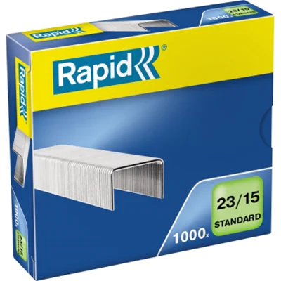 Rapid Heftklammer Standard 24869600 23/15 verzinkt 1.000 St./Pack. Rapid Heftklammer Standard 24869600 23/15 verzinkt 1.000 St./Pack.