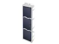 Middle Atlantic Products Middle Atlantic FD 37 - Rack-Tür - Vorderseite - Textured Black Powder -