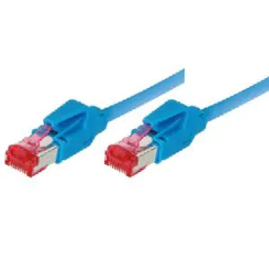 Tecline Patch-Kabel RJ-45 (M) RJ-45 (M) 73601B SFTP-Kabel CAT 6 - 1 m - Blau