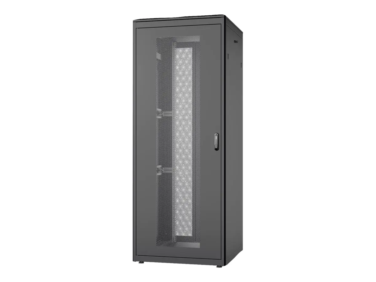Digitus Unique Series - Schrank Netzwerkschrank - 800 x 800 mm (B x T) - Schwarz, RAL 9005 - 42HE - 48.3 cm (19")