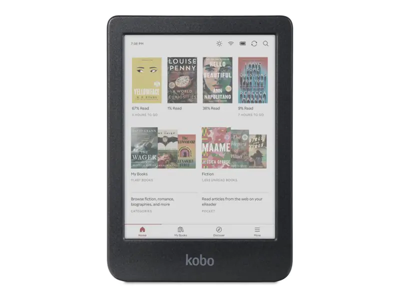 Kobo Clara Colour - eBook-Reader - 16 GB - 15.2 cm (6") E Ink Kaleido 3 (1448 x 1072) - Touchscreen - Wi-Fi 5, Bluetooth