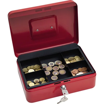 WEDO Geldkassette 145302X 25x18x9cm Größe 3 rot WEDO Geldkassette 145302X 25x18x9cm Größe 3 rot