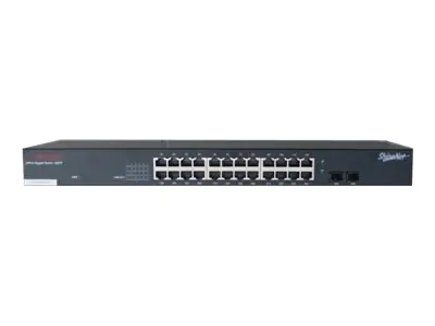 Longshine LCS-GS9126 - Switch - 24 x 10/100/1000 + 2 x SFP - an Rack montierbar