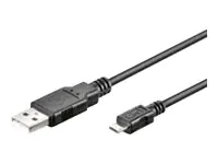 goobay - USB-Kabel - Micro-USB Typ B (M) zu USB (M) - USB 2.0 - 3 m - Schwarz goobay - USB-Kabel - Micro-USB Typ B (M) zu USB (M) - USB 2.0 - 3 m - Schwarz