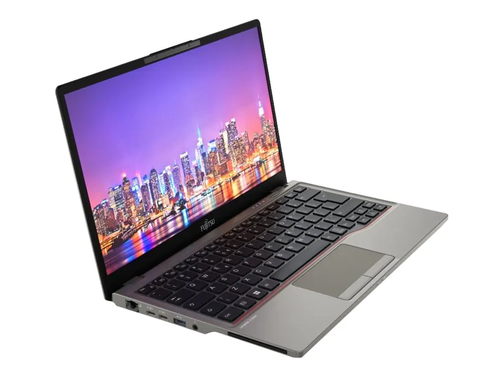 Fujitsu LIFEBOOK U7313 - Intel Core i7 1355U - vPro Essentials - Win 11 Pro - Intel Iris Xe Grafikkarte - 16 GB RAM - 1 TB SSD SED, NVMe - 33.8 cm (13.3") 1920 x 1080 (Full HD) - Wi-Fi 6E - WWAN - Warm Silver