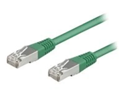 wentronic - Netzwerkkabel - RJ-45 (M) zu RJ-45 (M) - 50 cm - FTP - CAT 5e - grün