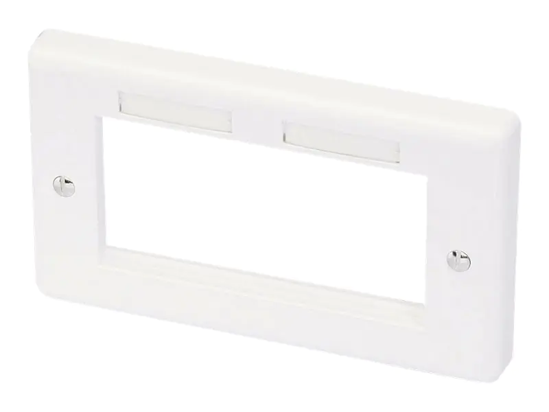 Lindy Modular AV Face Plate System Double Gang