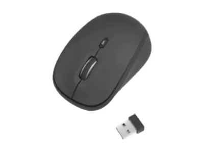 LogiLink Maus - optisch - 3 Tasten - kabellos - 2.4 GHz - kabelloser Empfänger (USB) ID0193