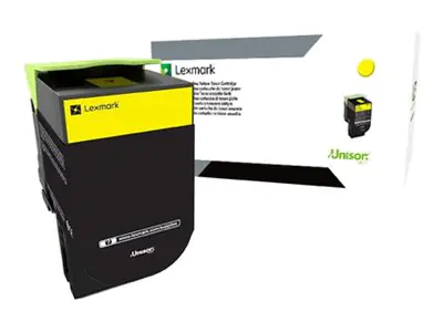 Lexmark 700X4 - Besonders hohe Ergiebigkeit - Gelb - Original - Tonerpatrone LCCP - für Lexmark CS510de, CS510dte