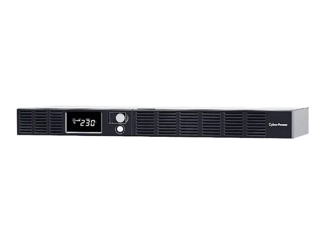 CyberPower Office Rackmount Series OR650ERM1UGR - USV (Rack - einbaufähig) - Wechselstrom 230 V - 360 Watt - 650 VA - 1-phasig - Ethernet, RS-232, USB - Ausgangsanschlüsse: 4 - 1U - Silber