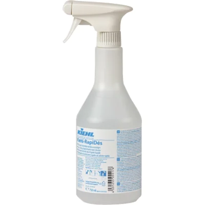Kiehl Desinfektionsreiniger RapiDés Bakterien, Hefen, Viren 7 Sprühflasche Kunststoff 0,75l Kiehl Desinfektionsreiniger RapiDés Bakterien, Hefen, Viren 7 Sprühflasche Kunststoff 0,75l