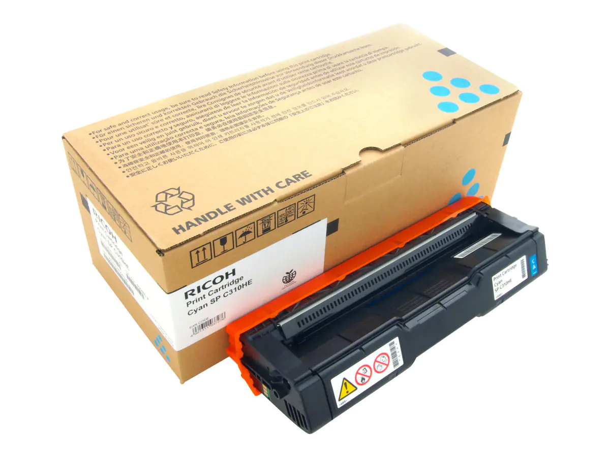 Ricoh Hohe Ergiebigkeit - Cyan - original 407637