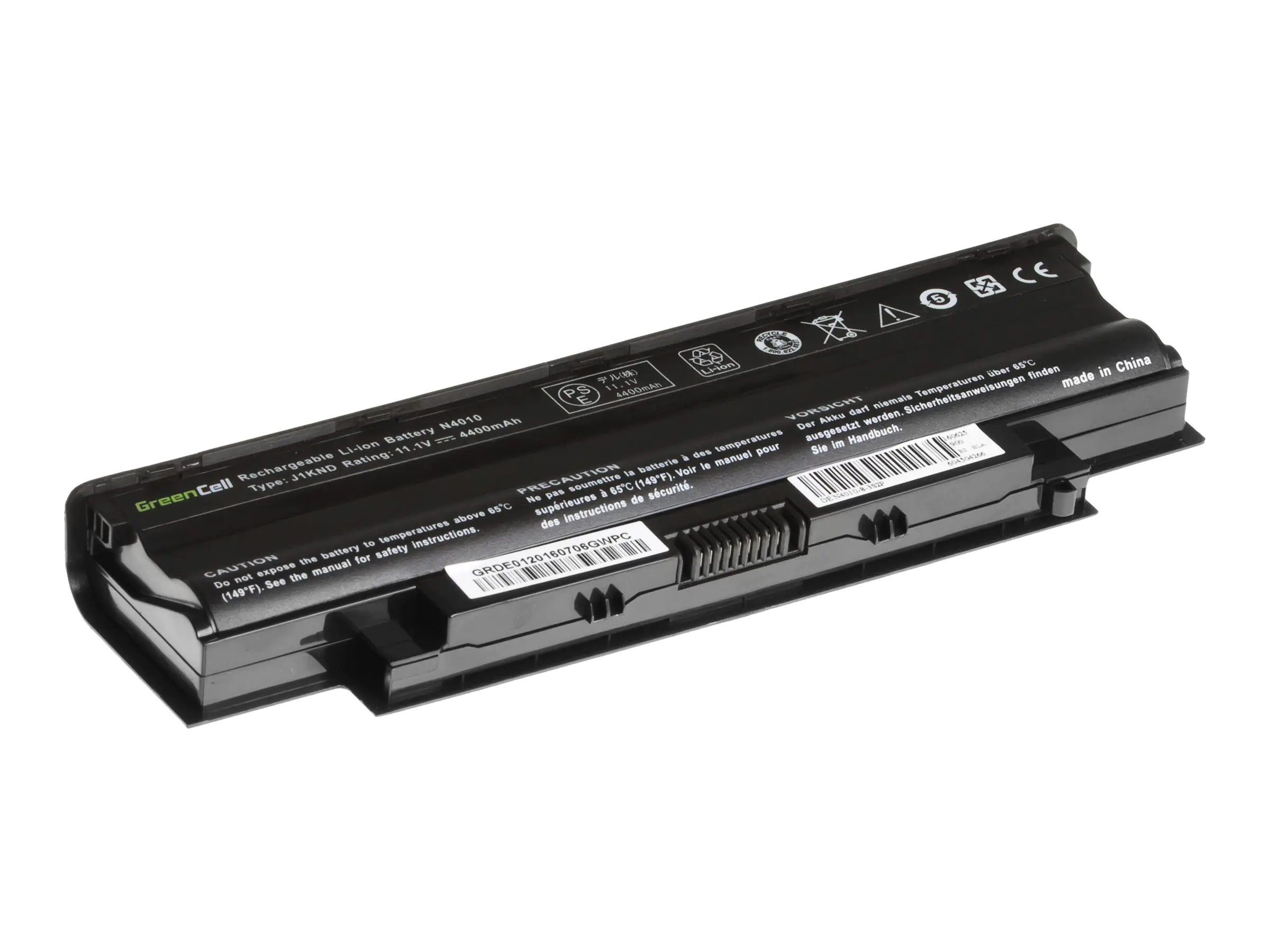 Green Cell Laptop-Batterie (gleichwertig mit: DE01