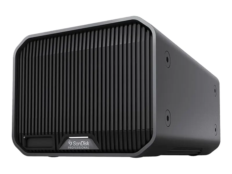 SanDisk G-RAID MIRROR - Festplatte - Enterprise - 16 TB - extern (Stationär) - USB 3.2 Gen 1 / Thunderbolt 3 (USB-C Steckverbinder) - 7200 rpm - Space-grau