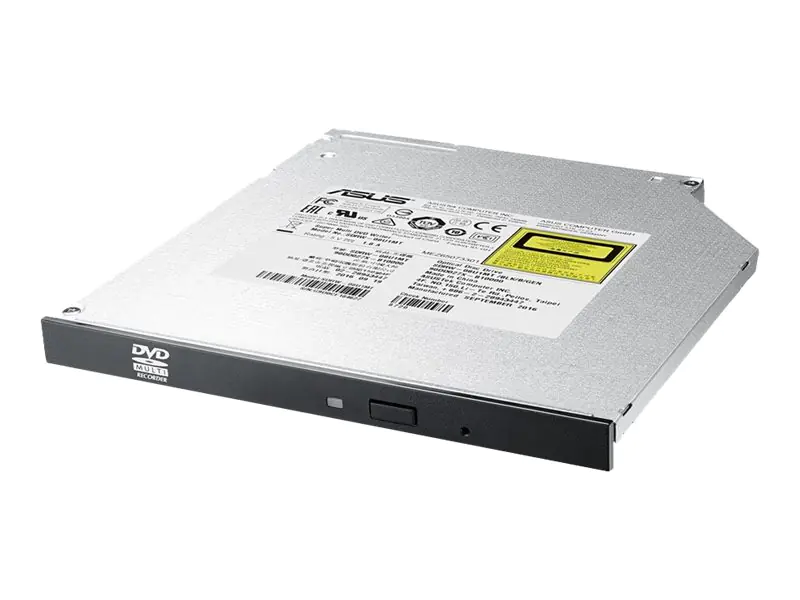 ASUS SDRW-08U1MT - Laufwerk - DVD±RW (±R DL) / DVD-RAM - 8x/8x/5x - Serial ATA - intern - 9,5 mm Höhe (9,5 mm Höhe) - Schwarz