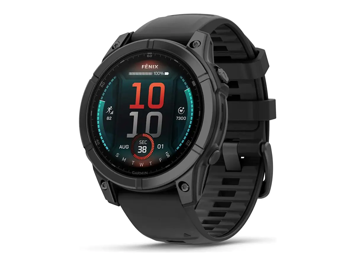 Garmin Sportuhr Fenix E 47 mm Schwarz