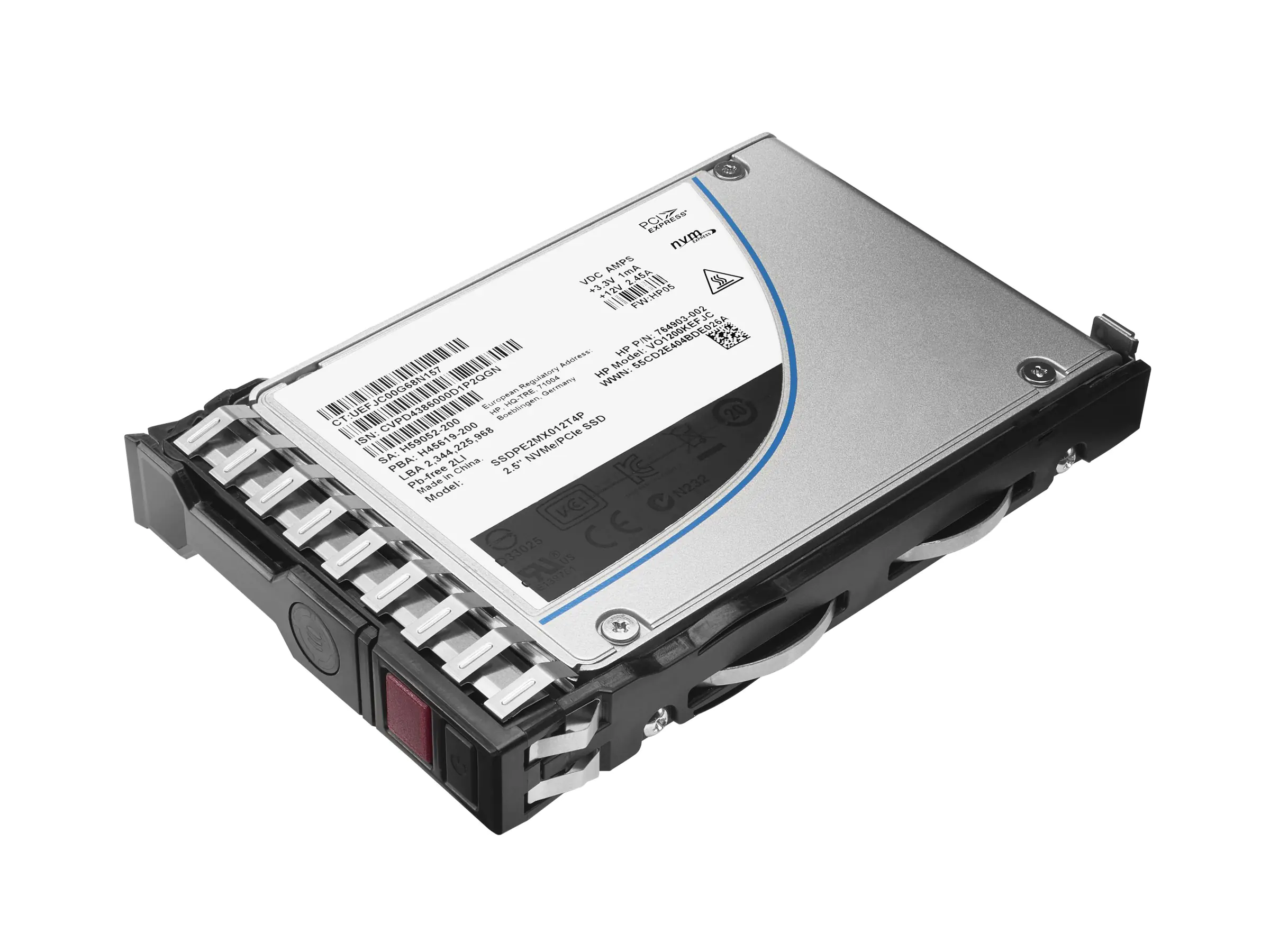 HPE Mixed Use - SSD - 6.4 TB - Hot-Swap - 2.5" SFF (6.4 cm SFF)