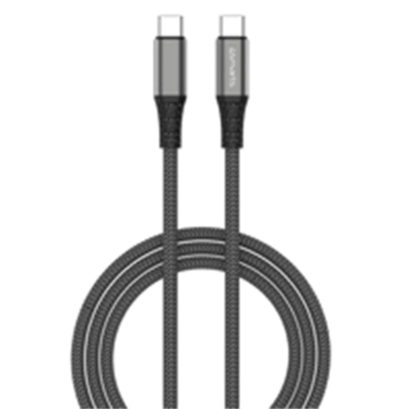 4smarts USB-C auf USB-C Kabel PremiumCord, 3 m, USB C, USB C, 0,48 Gbit/s, Schwarz 456267