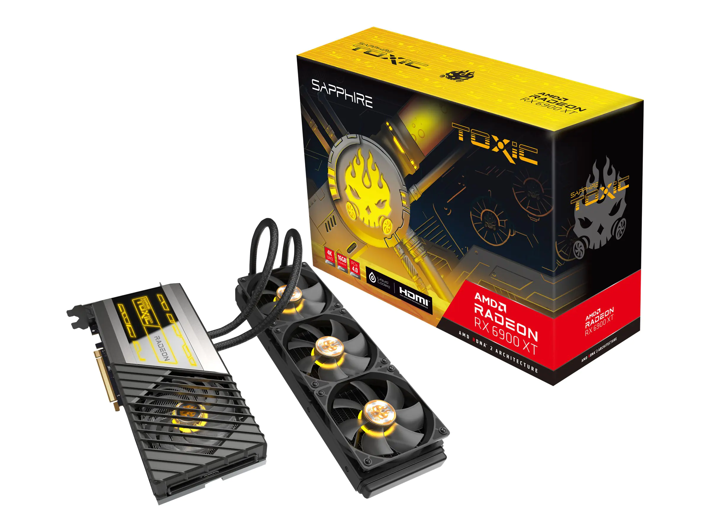 Sapphire TOXIC Radeon RX 6900 XT - Limited Edition - Grafikkarten - Radeon RX 6900 XT - 16 GB GDDR6 - PCIe 4.0 x16 - HDMI, 3 x DisplayPort