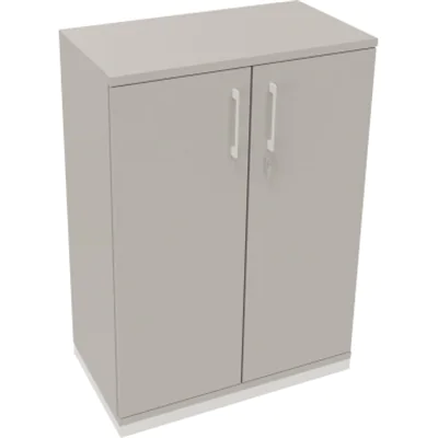 Flügeltürenschrank 3OH B800xT442xH1133 ws/Lichtgrau Flügeltürenschrank 3OH B800xT442xH1133 ws/Lichtgrau