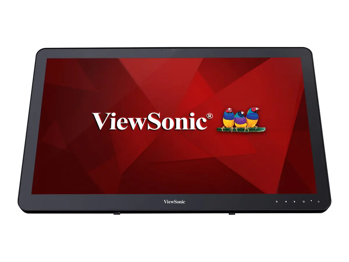 ViewSonic TD2430 - LED-Monitor - 61 cm (24") (23.6" sichtbar) - Touchscreen - 1920 x 1080 Full HD (1080p) - VA - 3000:1 - 10 ms - HDMI, VGA, DisplayPort - Lautsprecher