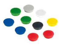 Franken Magnet HMS36 99 rund 38mm sortiert 10 St./Pack.