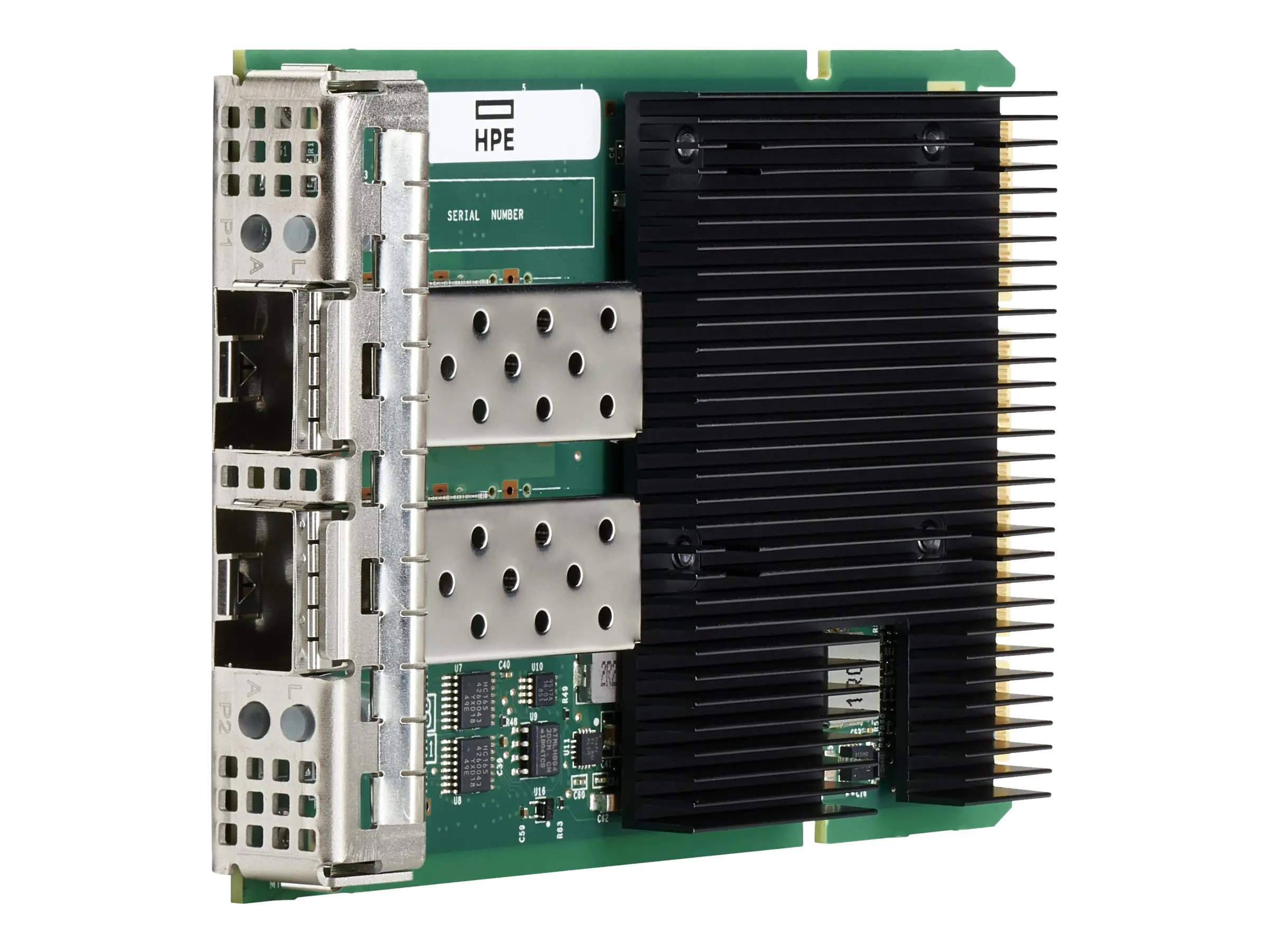 Broadcom BCM57412 - Netzwerkadapter - OCP 3.0 - 1Gb Ethernet / 10Gb Ethernet SFP+ x 2 - für ProLiant DL325 Gen10, DL345 Gen10, DL360 Gen10, DX360 Gen10, XL220n Gen10, XL290n Gen10