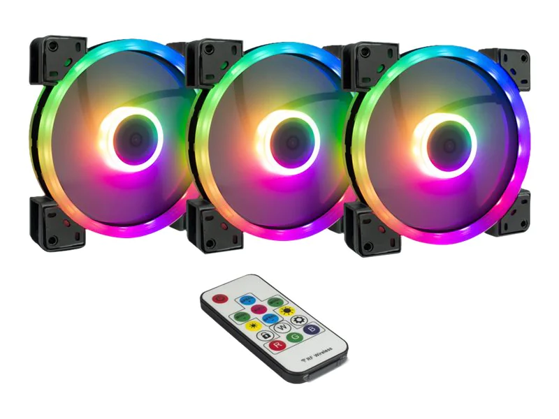 Argus RS-14 - Gehäuselüfter - 140 mm (Packung mit 3)