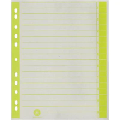 Trennblatt RC Karton 9541102100 A4 chamois/gelb 100 St./Pack.