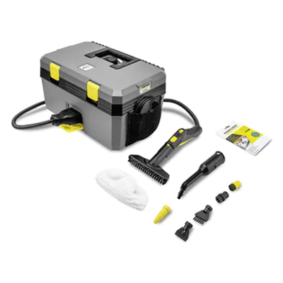 Kärcher Dampfreiniger SG 4/2 Classic 29,8 x 26,5 x 46 cm (B x H x T) 1,5l Netzbetrieb inkl. Handdüse, Rundbürste klein, Powerdüse, Punktstrahldüse, Bioentkalker (3 x 100 g) Kärcher Dampfreiniger SG 4/2 Classic 29,8 x 26,5 x 46 cm (B x H x T) 1,5l Netzbetrieb inkl. Handdüse, Rundbürste klein, Powerdüse, Punktstrahldüse, Bioentkalker (3 x 100 g)