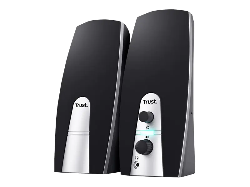 Trust - Lautsprecher - für PC - USB - 5 Watt (Gesamt) - Schwarz Trust - Lautsprecher - für PC - USB - 5 Watt (Gesamt) - Schwarz