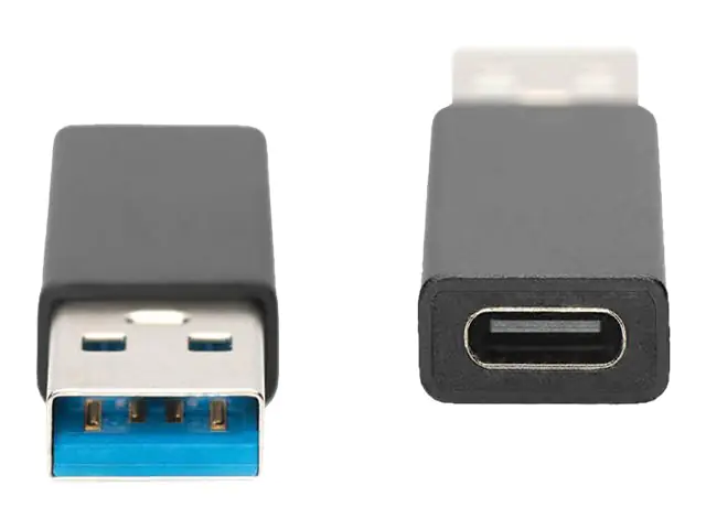 DIGITUS USB-C Adapter, USB A - USB-C AK-300524-000-S