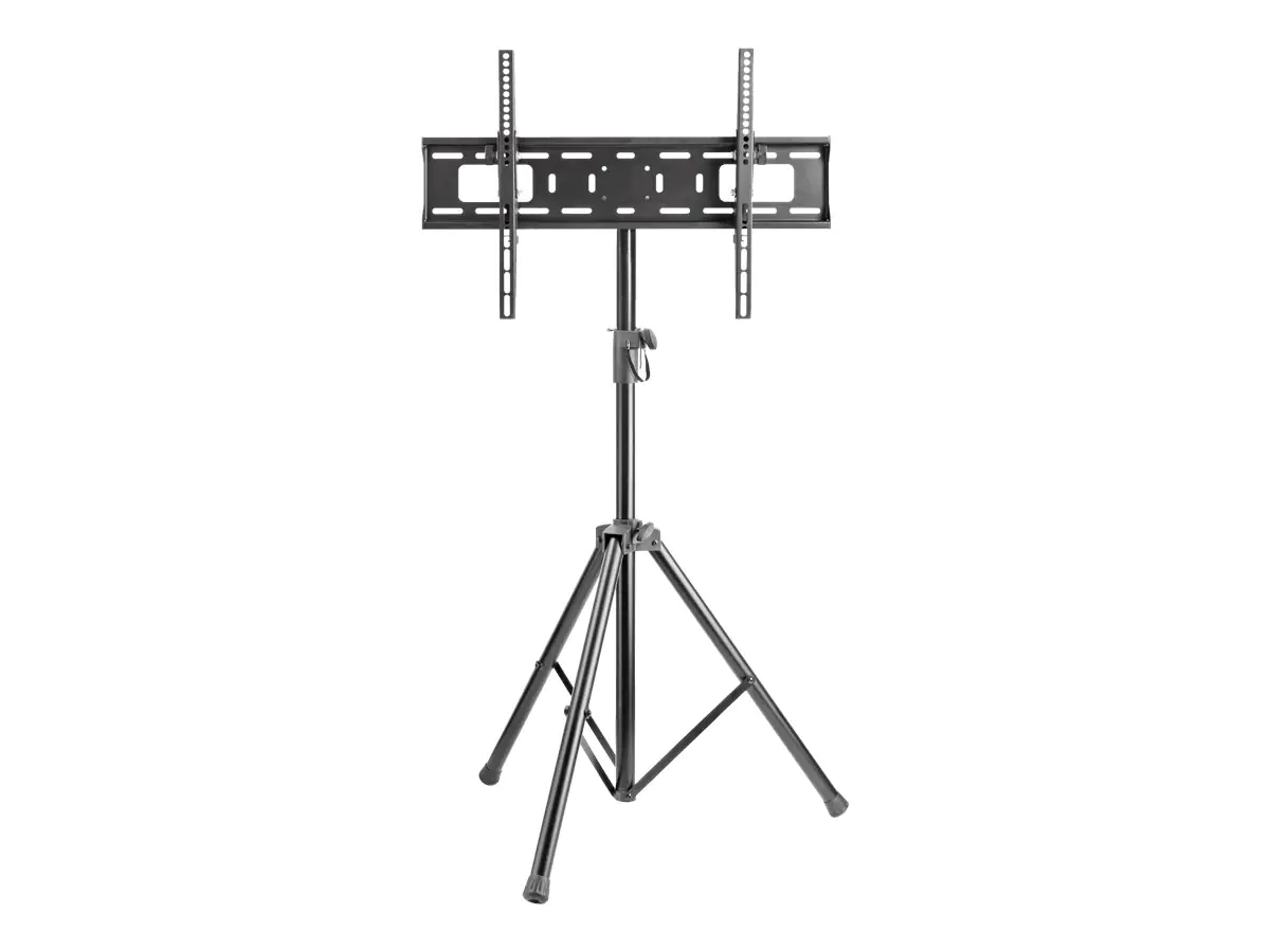 TECHly - Aufstellung - Stativ - für Flachbildschirm - Kunststoff, Stahl - Schwarz - Bildschirmgröße: 94-177.8 cm (37"-70") - Bodenaufstellung