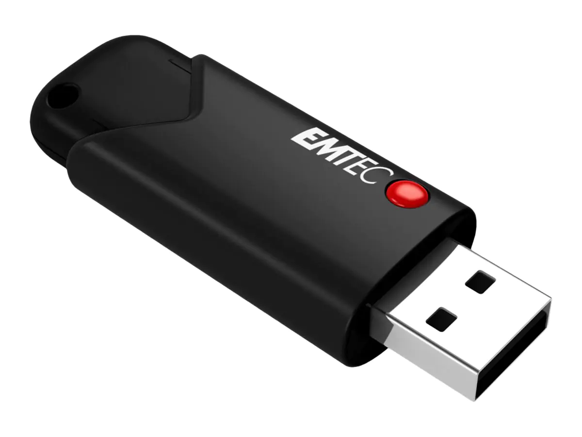 EMTEC B120 Click Secure 3.2 - USB-Flash-Laufwerk verschlüsselt - 128 GB - ECMMD128GB123