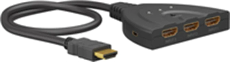 Goobay 58488, HDMI, 0,55 m, 107 mm, 115,5 mm, 19 mm, 107 g