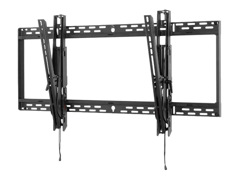 Peerless SmartMount Universal Tilt Wall Mount ST670P - Befestigungskit (Wandplatte, neigbare Halterung) - für Flachbildschirm - Schwarz (49"-90") - Montageschnittstelle: bis zu 895 x 450 mm
