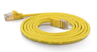 WANTEC 7175 - 2 m - Cat6a - S/FTP (S-STP) - RJ-45 - RJ-45 - Gelb