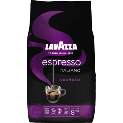 Lavazza Espresso Italiano Cremoso, 1 kg, Espresso, Medium geröstet, 8/10, 1 Stück(e), 80 mm 2799
