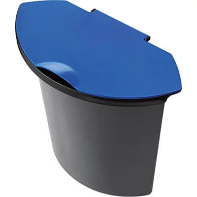 helit Abfalleinsatz H6106593 6Liter f. H 61061/H 61062 schwarz/blau helit Abfalleinsatz H6106593 6Liter f. H 61061/H 61062 schwarz/blau