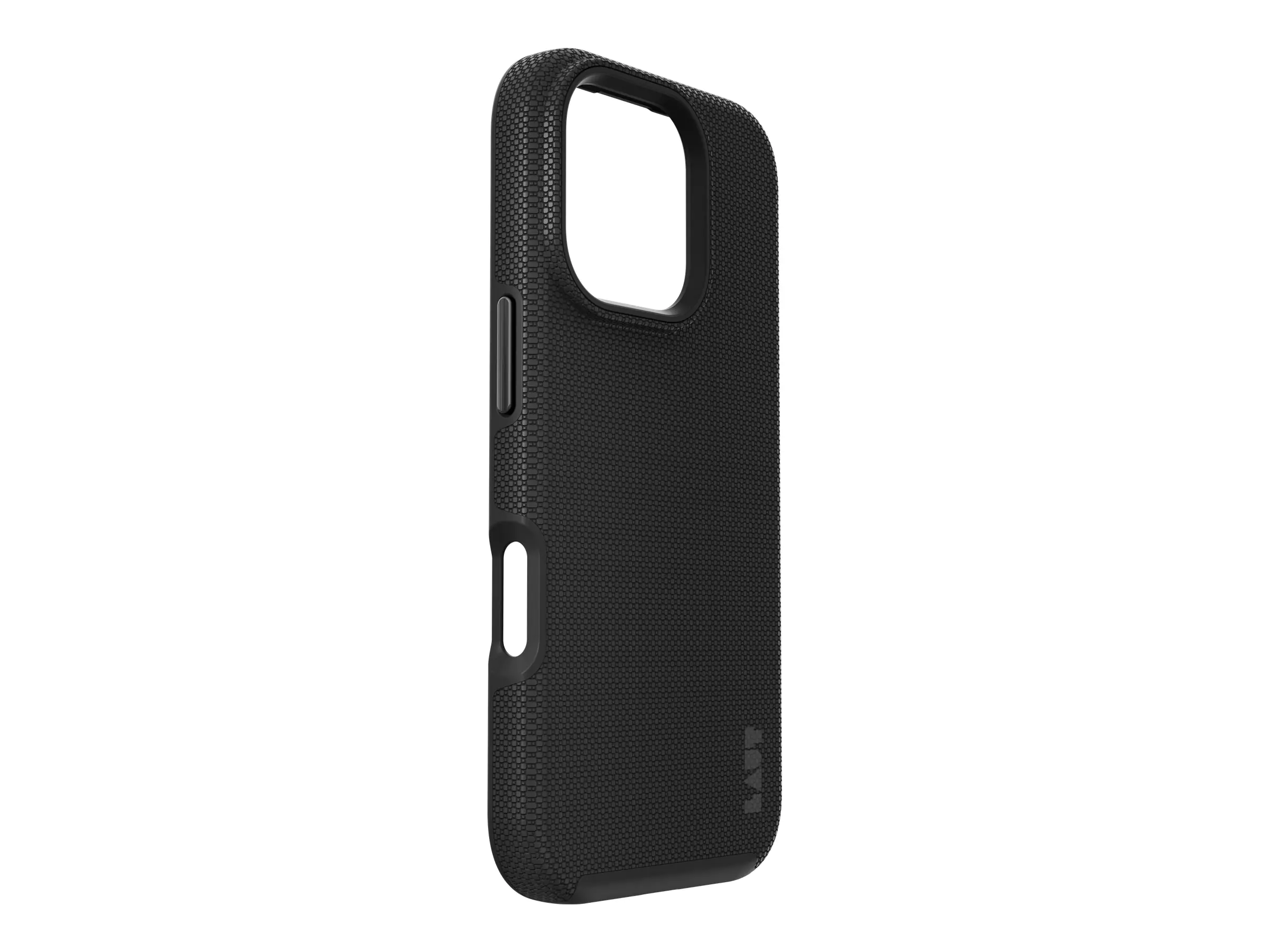 Laut Shield - Hintere Abdeckung für Mobiltelefon - kompatibel mit MagSafe - Kunststoff - Schwarz - für Apple iPhone 16 Pro