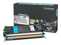 Lexmark Hohe Ergiebigkeit - Cyan - original C5242CH