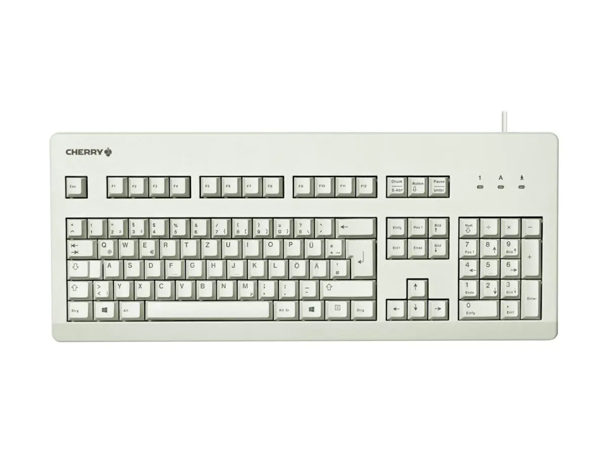 Cherry G80-3000 - Tastatur - PS/2, USB - USA G80-3000LXCEU-0