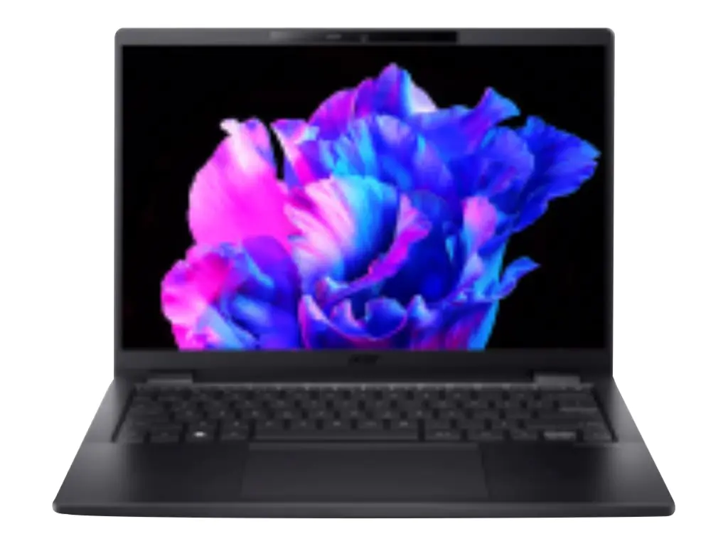 Acer TravelMate P6 14 TMP614-53-TCO - 180°-Scharnierdesign - Intel Core i7 1355U / 1.7 GHz - Evo - Win 11 Pro - Intel Iris Xe Grafikkarte - 16 GB RAM - 512 GB SSD - 35.6 cm (14") IPS 1920 x 1200 - Wi-Fi 6E - Galaxy Black - kbd: Deutsch