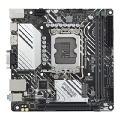 ASUS PRIME H610I-PLUS-CSM - Motherboard - Mini-ITX - LGA1700-Sockel - H610 Chipsatz - USB 3.2 Gen 1 - Gigabit LAN - Onboard-Grafik (CPU erforderlich) - HD Audio (8-Kanal)