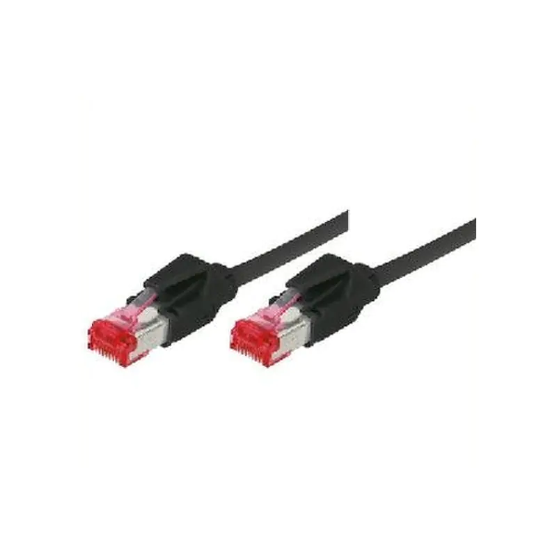 Tecline Patch-Kabel RJ-45 RJ-45 71810S SFTP-Kabel CAT 6 10.00 m Schwarz