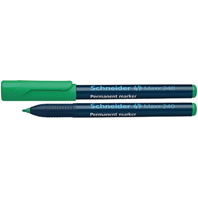 Schneider Permanentmarker Maxx 240 124004 1-2mm Rundspitze grün Schneider Permanentmarker Maxx 240 124004 1-2mm Rundspitze grün