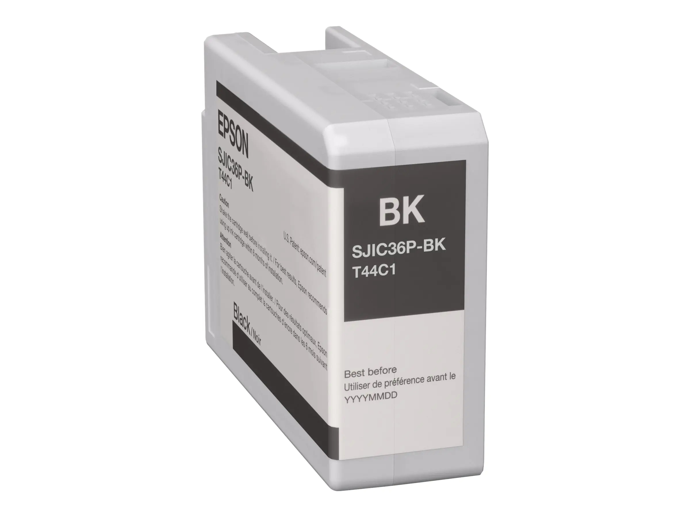 Epson SJIC36P(K) - 80 ml - Schwarz - Original - Tintenpatrone - für ColorWorks CW-C6000Ae, CW-C6000Pe, CW-C6500Ae, CW-C6500Pe
