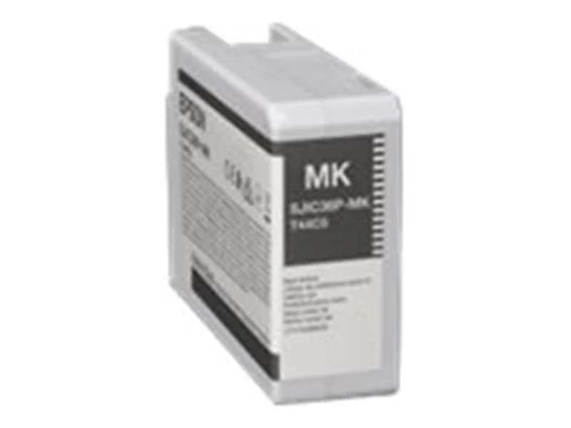 Epson SJIC36P(MK) - 80 ml - Schwarz - Original - Tintenpatrone - für ColorWorks CW-C6000A, CW-C6000P, CW-C6500A, CW-C6500P Epson SJIC36P(MK) - 80 ml - Schwarz - Original - Tintenpatrone - für ColorWorks CW-C6000A, CW-C6000P, CW-C6500A, CW-C6500P